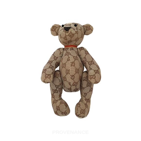 🔴 Gucci Teddy Bear - GG Canvas Tan - Picture 4 of 7